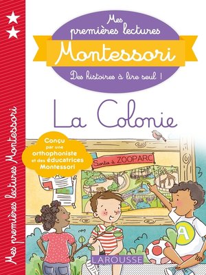 cover image of Mes premières lectures Montessori, La colonie